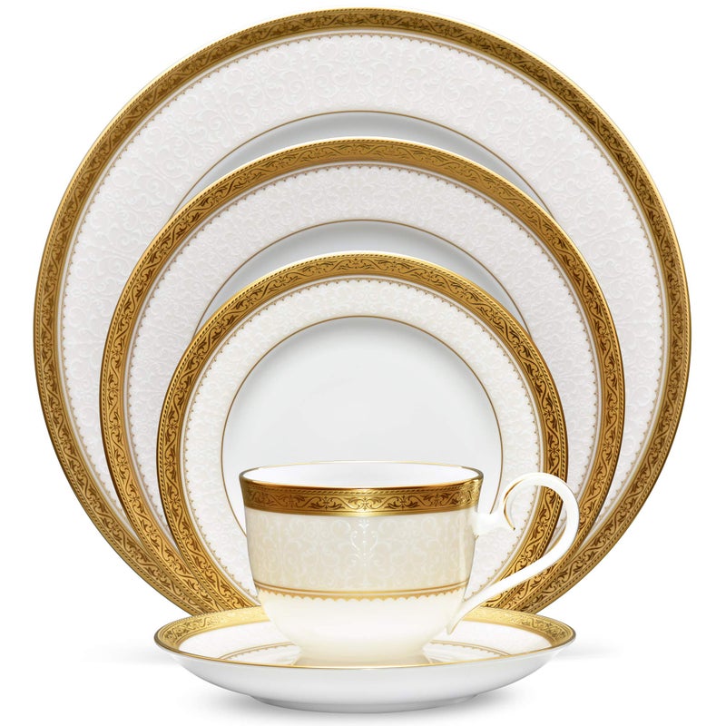 Noritake طقم تقديم نوريتاكي أوديسا جولد 5 قطع - Image 1